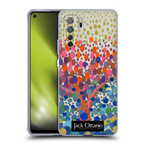 Jack Ottanio Art The Tree On The Moon Soft Gel Case for Huawei Nova 7 SE/P40 Lite 5G