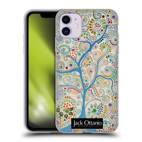 Jack Ottanio Art Tree Soft Gel Case for Apple iPhone 11