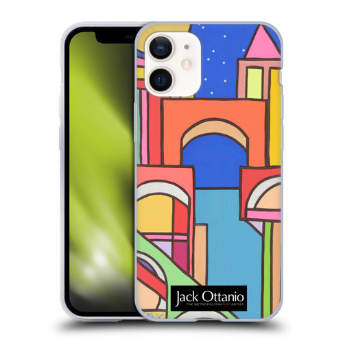 Jack Ottanio Art Borgo Arco D'argento Soft Gel Case for Apple iPhone 12 Mini
