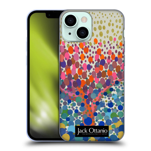 Jack Ottanio Art The Tree On The Moon Soft Gel Case for Apple iPhone 13 Mini
