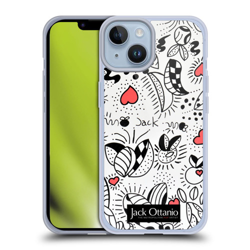 Jack Ottanio Art Cuorerosso Soft Gel Case for Apple iPhone 14