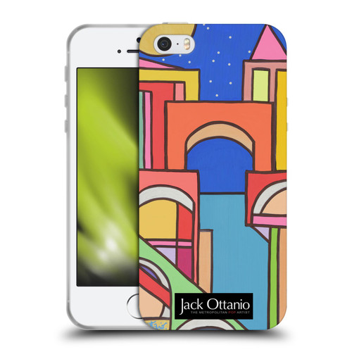 Jack Ottanio Art Borgo Arco D'argento Soft Gel Case for Apple iPhone 5 / 5s / iPhone SE 2016