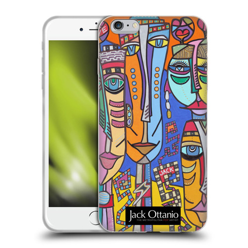 Jack Ottanio Art Naylari Twins Soft Gel Case for Apple iPhone 6 Plus / iPhone 6s Plus