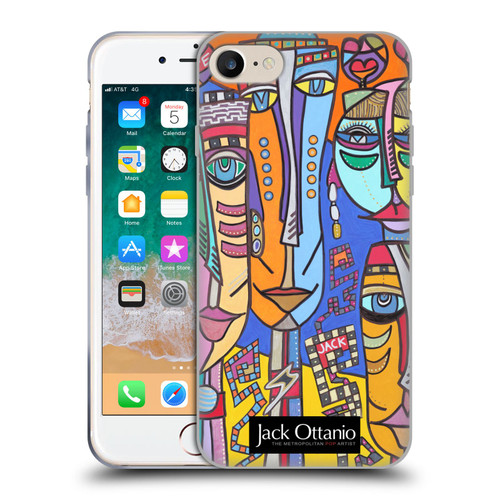 Jack Ottanio Art Naylari Twins Soft Gel Case for Apple iPhone 7 / 8 / SE 2020 & 2022