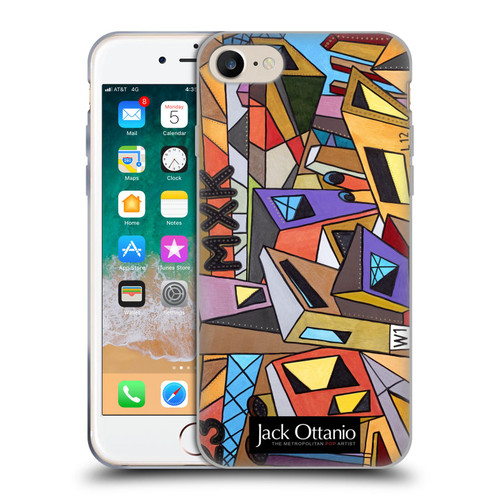 Jack Ottanio Art The Factories 2050 Soft Gel Case for Apple iPhone 7 / 8 / SE 2020 & 2022