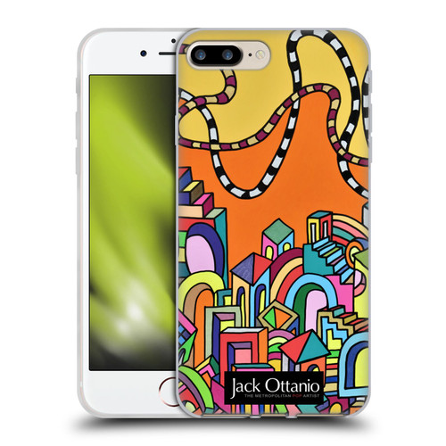 Jack Ottanio Art Borgo Fantasia 2050 Soft Gel Case for Apple iPhone 7 Plus / iPhone 8 Plus
