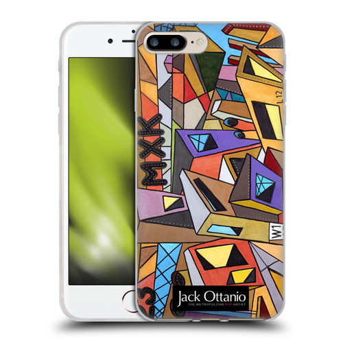 Jack Ottanio Art The Factories 2050 Soft Gel Case for Apple iPhone 7 Plus / iPhone 8 Plus