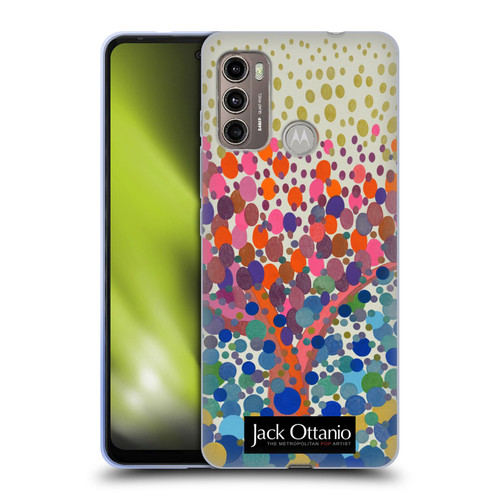 Jack Ottanio Art The Tree On The Moon Soft Gel Case for Motorola Moto G60 / Moto G40 Fusion