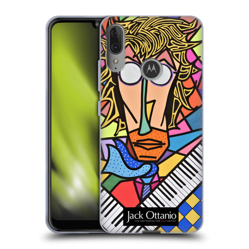 Jack Ottanio Art Bugsy The Jazzman Soft Gel Case for Motorola Moto E6 Plus