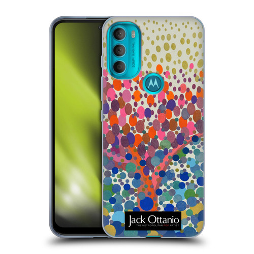 Jack Ottanio Art The Tree On The Moon Soft Gel Case for Motorola Moto G71 5G