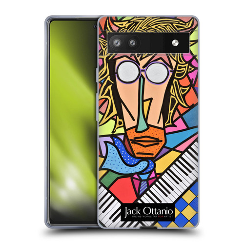 Jack Ottanio Art Bugsy The Jazzman Soft Gel Case for Google Pixel 6a