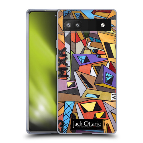 Jack Ottanio Art The Factories 2050 Soft Gel Case for Google Pixel 6a