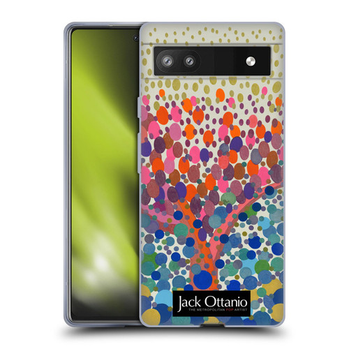 Jack Ottanio Art The Tree On The Moon Soft Gel Case for Google Pixel 6a