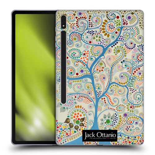 Jack Ottanio Art Tree Soft Gel Case for Samsung Galaxy Tab S8 Plus