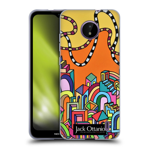 Jack Ottanio Art Borgo Fantasia 2050 Soft Gel Case for Nokia C10 / C20