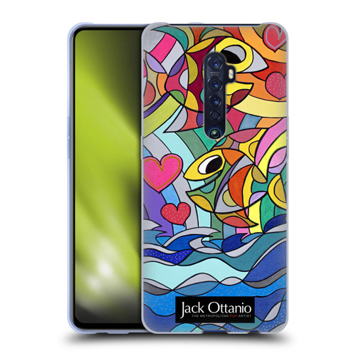 Jack Ottanio Art Happy Fishes Soft Gel Case for OPPO Reno 2