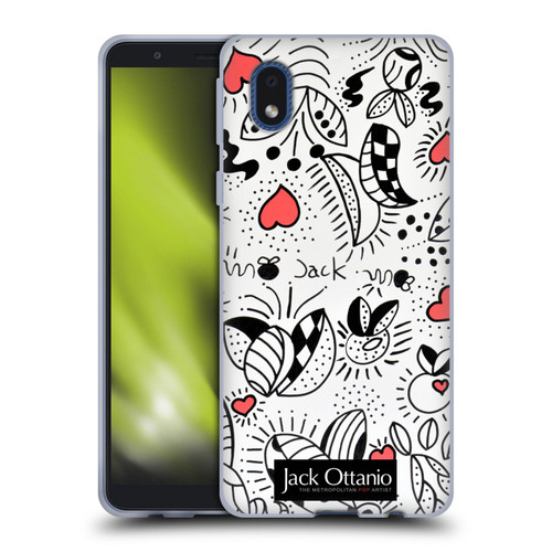 Jack Ottanio Art Cuorerosso Soft Gel Case for Samsung Galaxy A01 Core (2020)