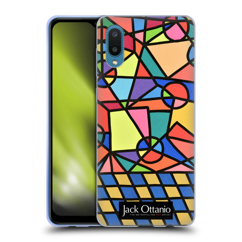 Jack Ottanio Art Caos Geometrico Organizzato Soft Gel Case for Samsung Galaxy A02/M02 (2021)