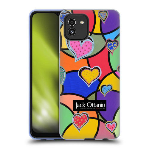Jack Ottanio Art Hearts Of Diamonds Soft Gel Case for Samsung Galaxy A03 (2021)