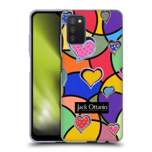 Jack Ottanio Art Hearts Of Diamonds Soft Gel Case for Samsung Galaxy A03s (2021)