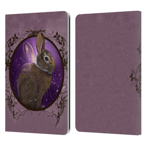 Ash Evans Animals Rabbit Leather Book Wallet Case Cover For Amazon Kindle Paperwhite 1 / 2 / 3