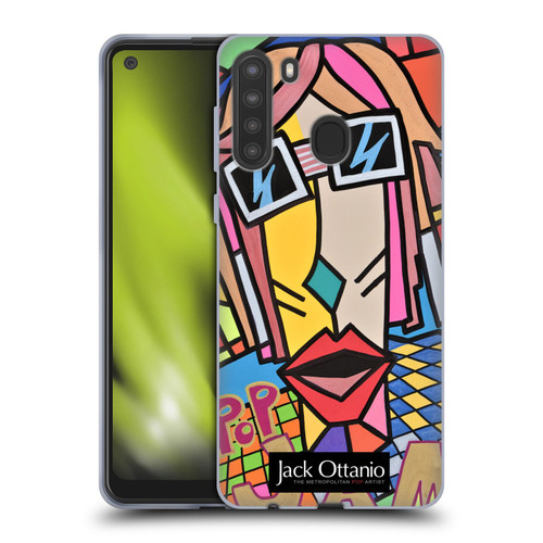 Jack Ottanio Art Pop Jam Soft Gel Case for Samsung Galaxy A21 (2020)