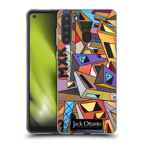 Jack Ottanio Art The Factories 2050 Soft Gel Case for Samsung Galaxy A21 (2020)