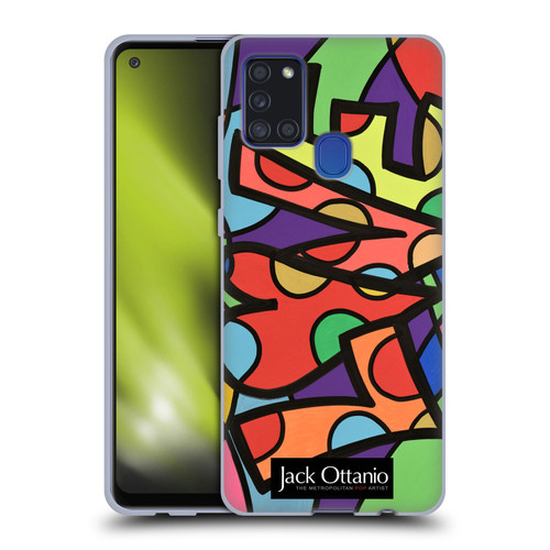 Jack Ottanio Art I Love The Love Soft Gel Case for Samsung Galaxy A21s (2020)