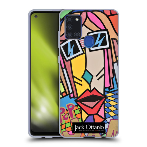 Jack Ottanio Art Pop Jam Soft Gel Case for Samsung Galaxy A21s (2020)
