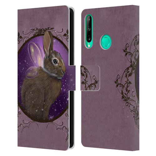 Ash Evans Animals Rabbit Leather Book Wallet Case Cover For Huawei P40 lite E