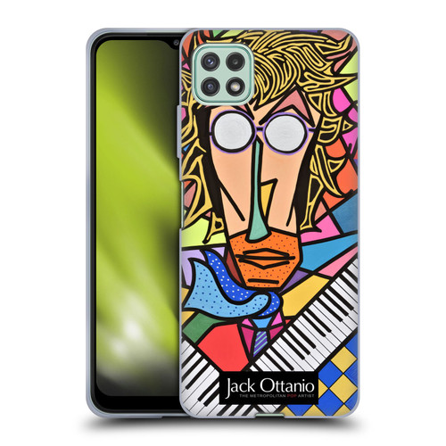 Jack Ottanio Art Bugsy The Jazzman Soft Gel Case for Samsung Galaxy A22 5G / F42 5G (2021)