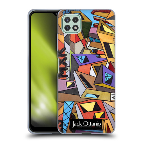 Jack Ottanio Art The Factories 2050 Soft Gel Case for Samsung Galaxy A22 5G / F42 5G (2021)