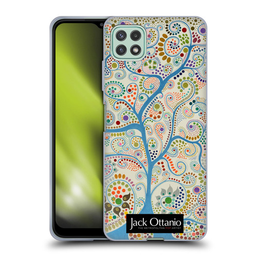 Jack Ottanio Art Tree Soft Gel Case for Samsung Galaxy A22 5G / F42 5G (2021)