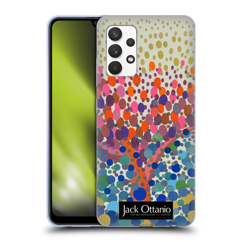 Jack Ottanio Art The Tree On The Moon Soft Gel Case for Samsung Galaxy A32 (2021)