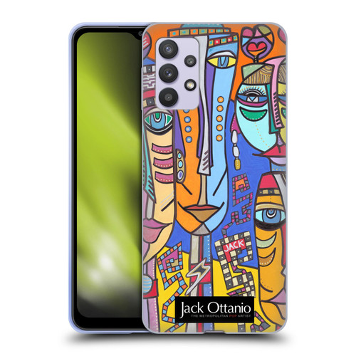 Jack Ottanio Art Naylari Twins Soft Gel Case for Samsung Galaxy A32 5G / M32 5G (2021)