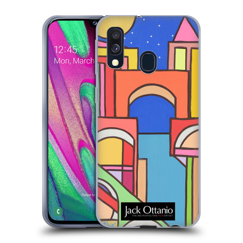 Jack Ottanio Art Borgo Arco D'argento Soft Gel Case for Samsung Galaxy A40 (2019)