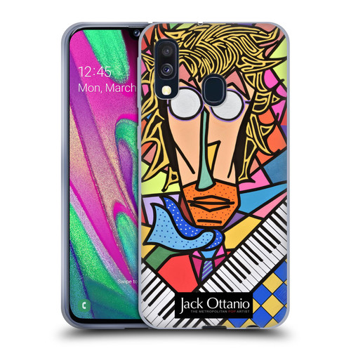 Jack Ottanio Art Bugsy The Jazzman Soft Gel Case for Samsung Galaxy A40 (2019)