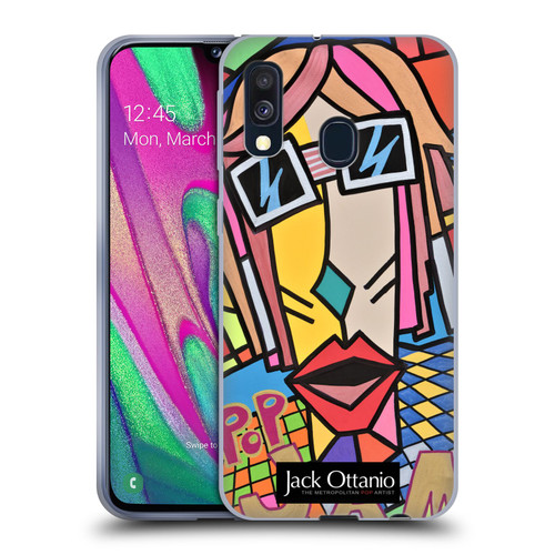 Jack Ottanio Art Pop Jam Soft Gel Case for Samsung Galaxy A40 (2019)