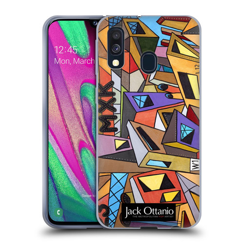 Jack Ottanio Art The Factories 2050 Soft Gel Case for Samsung Galaxy A40 (2019)