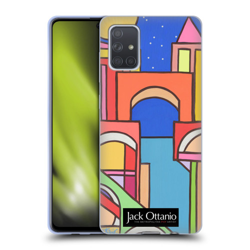 Jack Ottanio Art Borgo Arco D'argento Soft Gel Case for Samsung Galaxy A71 (2019)