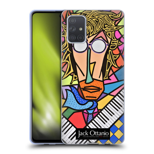 Jack Ottanio Art Bugsy The Jazzman Soft Gel Case for Samsung Galaxy A71 (2019)