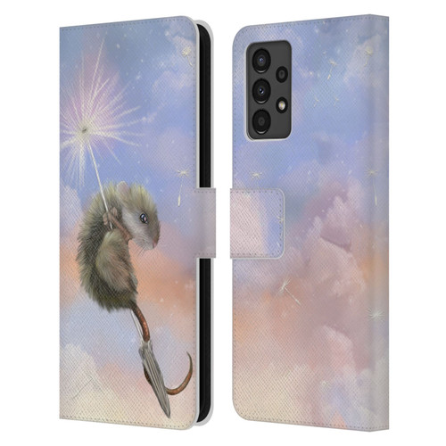 Ash Evans Animals Dandelion Mouse Leather Book Wallet Case Cover For Samsung Galaxy A13 (2022)