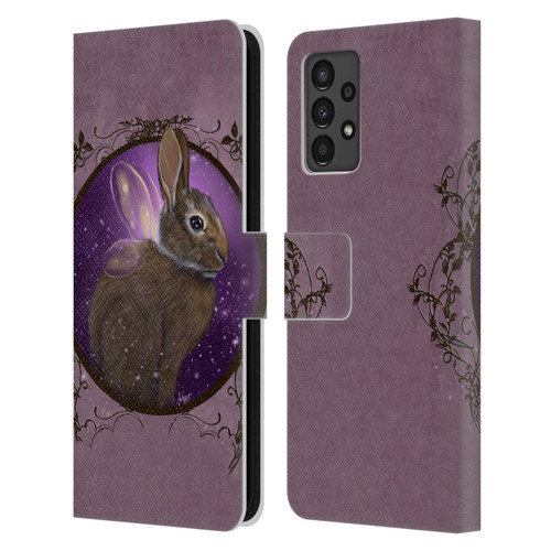 Ash Evans Animals Rabbit Leather Book Wallet Case Cover For Samsung Galaxy A13 (2022)
