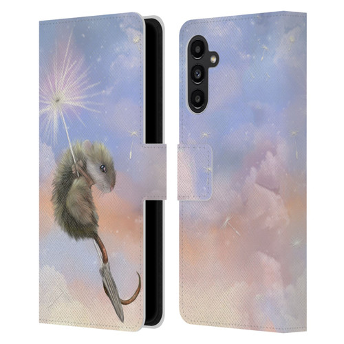 Ash Evans Animals Dandelion Mouse Leather Book Wallet Case Cover For Samsung Galaxy A13 5G (2021)