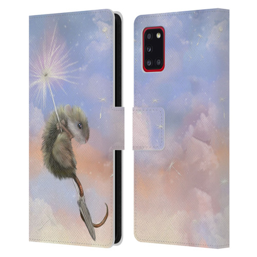 Ash Evans Animals Dandelion Mouse Leather Book Wallet Case Cover For Samsung Galaxy A31 (2020)