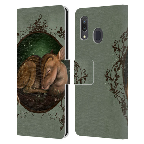 Ash Evans Animals Foundling Fawn Leather Book Wallet Case Cover For Samsung Galaxy A33 5G (2022)