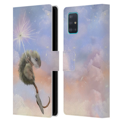 Ash Evans Animals Dandelion Mouse Leather Book Wallet Case Cover For Samsung Galaxy A51 (2019)