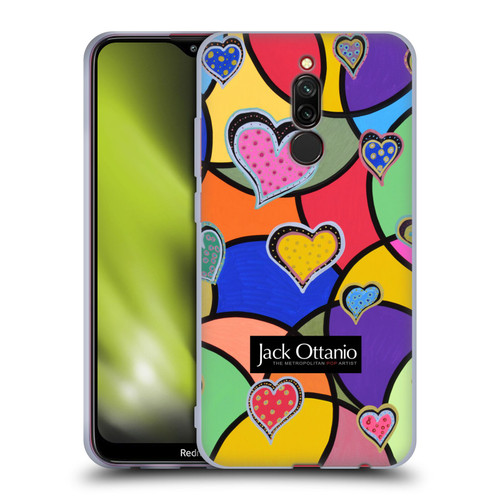 Jack Ottanio Art Hearts Of Diamonds Soft Gel Case for Xiaomi Redmi 8