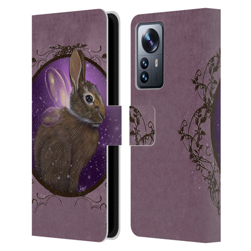 Ash Evans Animals Rabbit Leather Book Wallet Case Cover For Xiaomi 12 Pro
