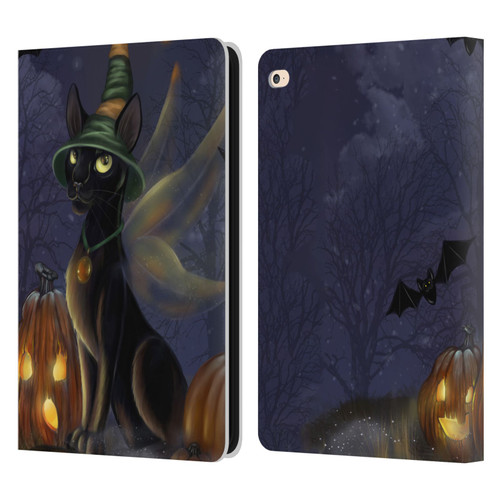 Ash Evans Black Cats The Witching Time Leather Book Wallet Case Cover For Apple iPad Air 2 (2014)